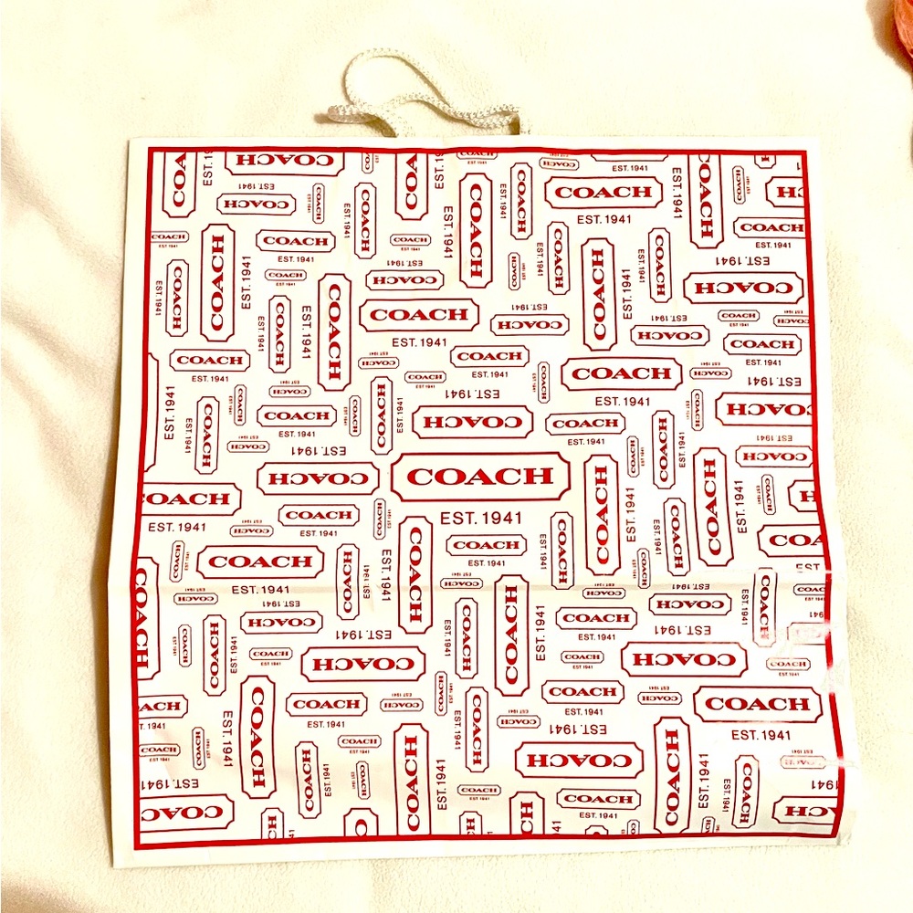 Vintage Collectible Coach Shopping Bag